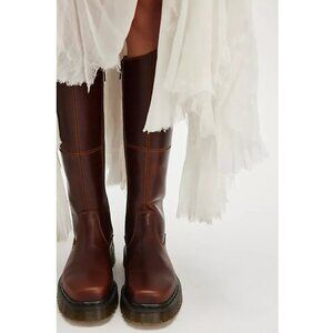 Dr. Martens Brown Amaayah Knee high Boots